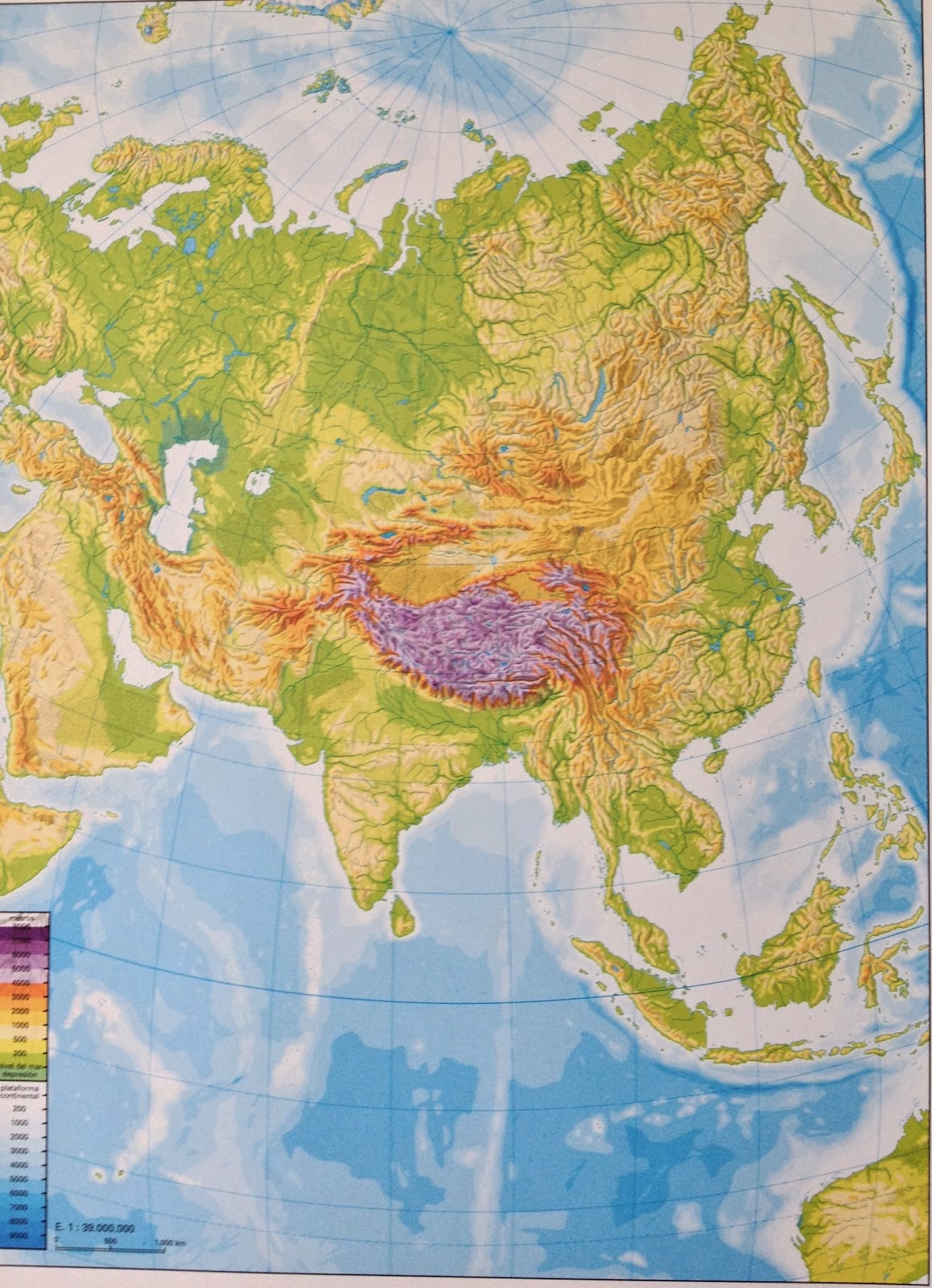 Mapa Mudo Fisico De Asia Para Imprimir Geog Historia Mapas Mudos Cloobx Hot Girl
